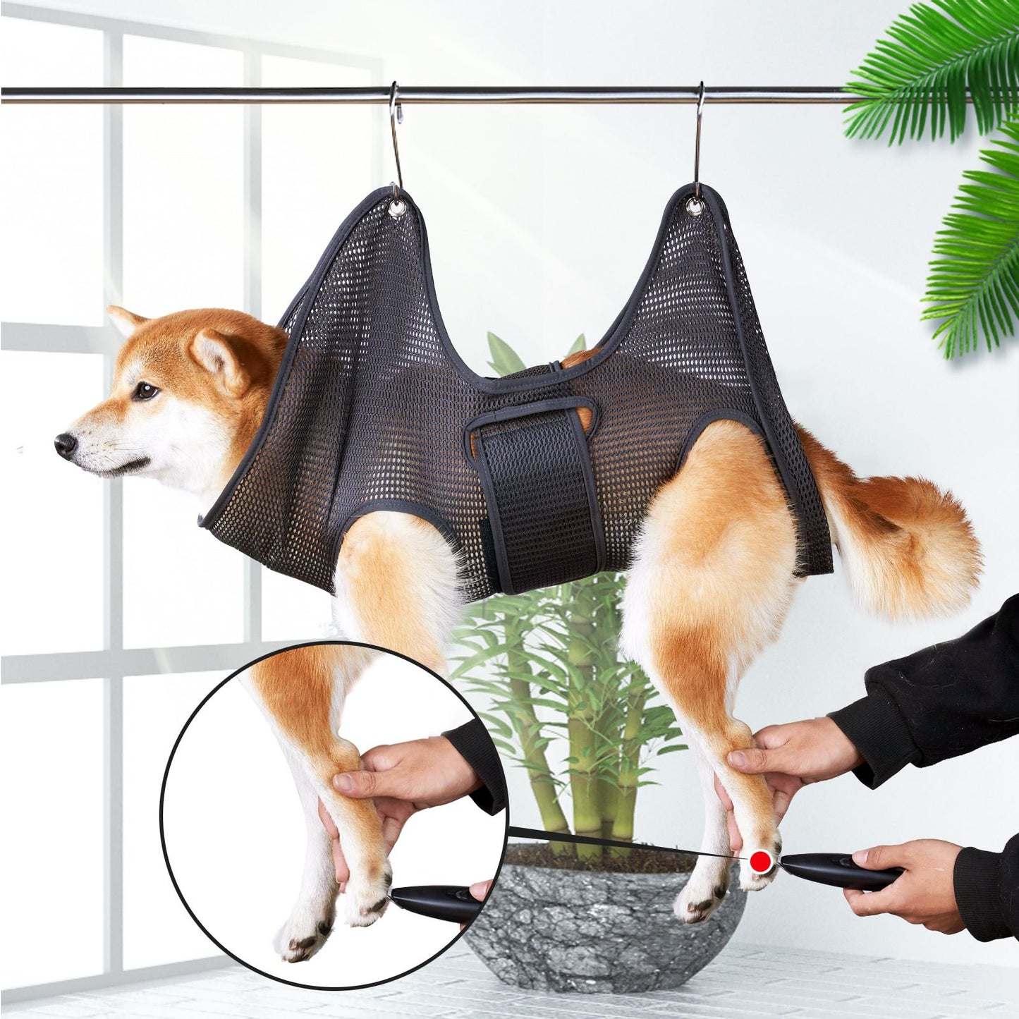 Dog Grooming Hammock - Dog Sling for Grooming, Pamper Your Furry with This Stress-Free Dog Grooming Kit  Large