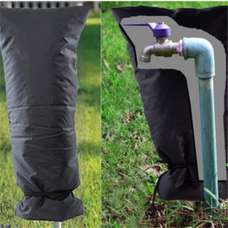 Outdoor Faucet Covers for Winter Freeze Protection,51x20cm Hose Bib Covers for Winter,Reusable Thicker Waterproof Insulated Spigot Cover
