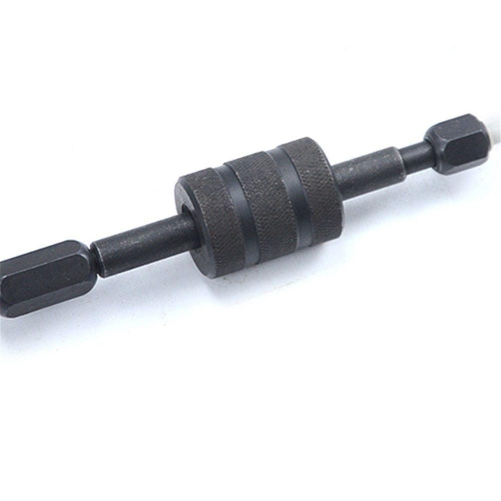 Diesel Injector Puller Tool with Slide Hammer, Common Rail Injector Remover w/ M8, M12, M14 Thread Adapter