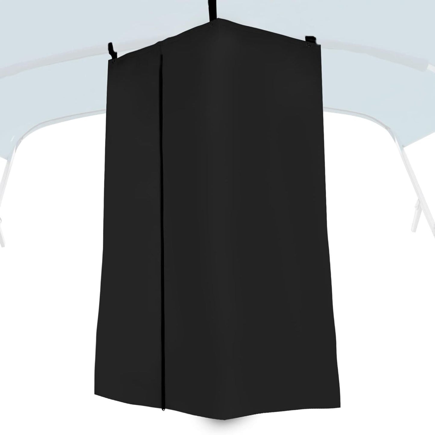 420D Privacy Tent for Boat, Heavy Duty Hanging Changing Room for Top  Portable Privacy Station for Pontoons (black  183*77*69cm）