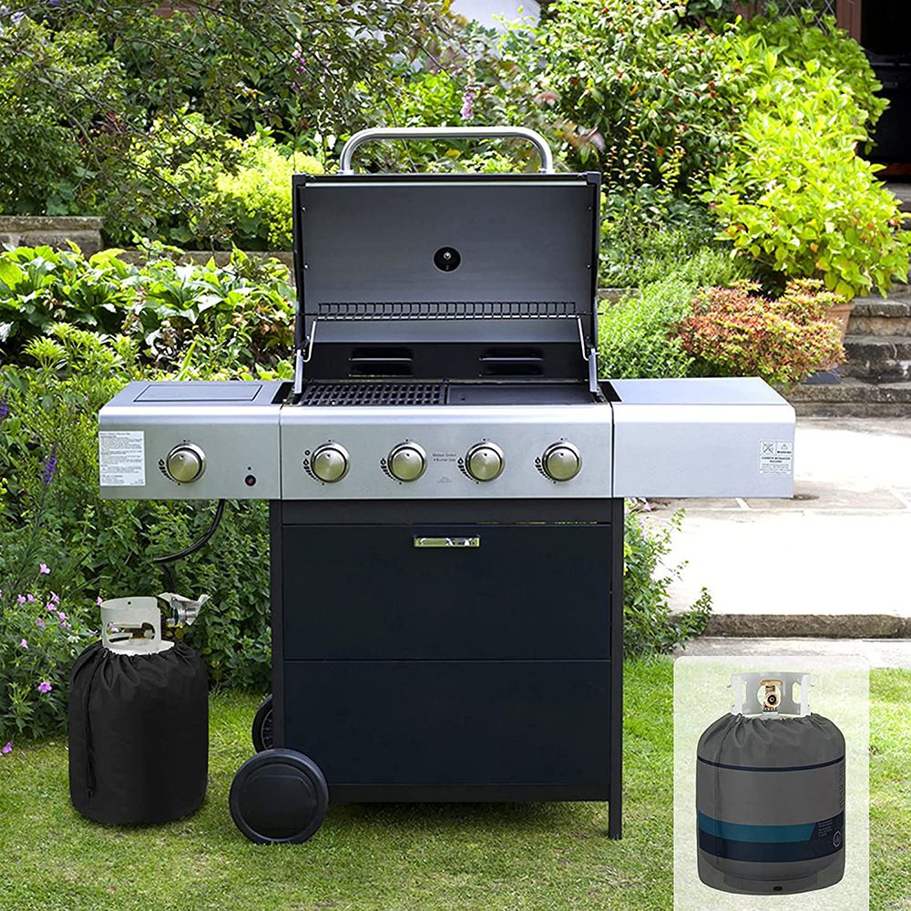 Propane Tank Cover stable Tabletop Feature for Standard 20lb Tank Cylinder, Waterproof and UV Resistant Gas Cylinder Cover