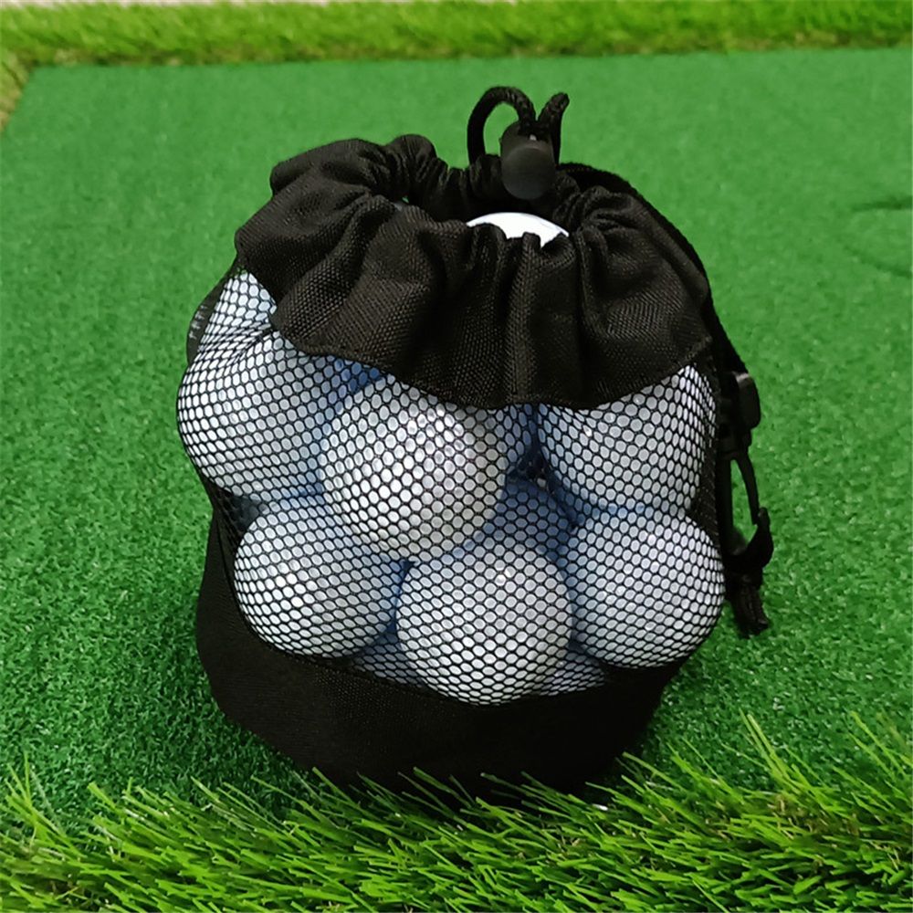 3 PCS Mesh Golf Ball Bags, Golf Pouch Bags, Golf Ball Storage Bag for Golf Tennis Balls,Gym,Shower,Washing Toys,Diving(Golf Ball is NOT included)