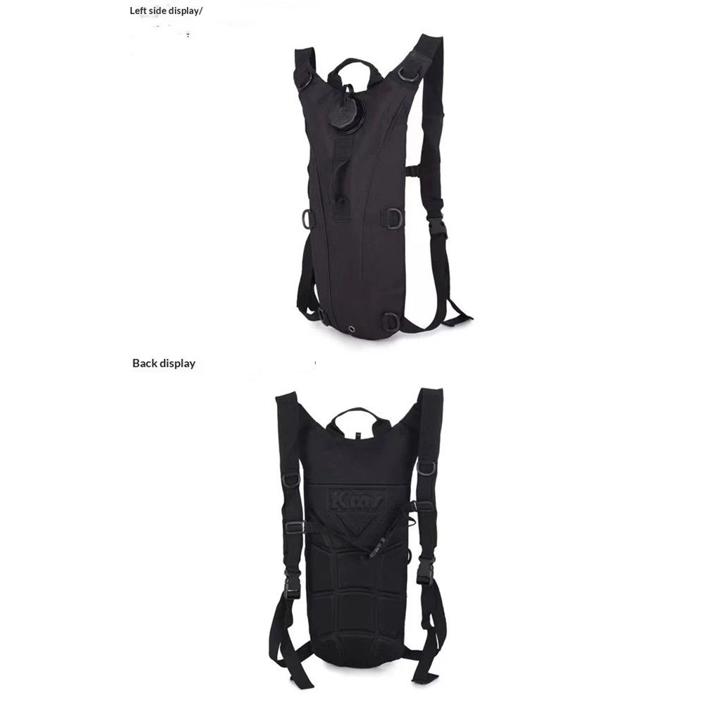 Water Hydration Pack Military 3L Water Bladder Carrier Backpack Leakproof for Running Jogging Cycling Hiking