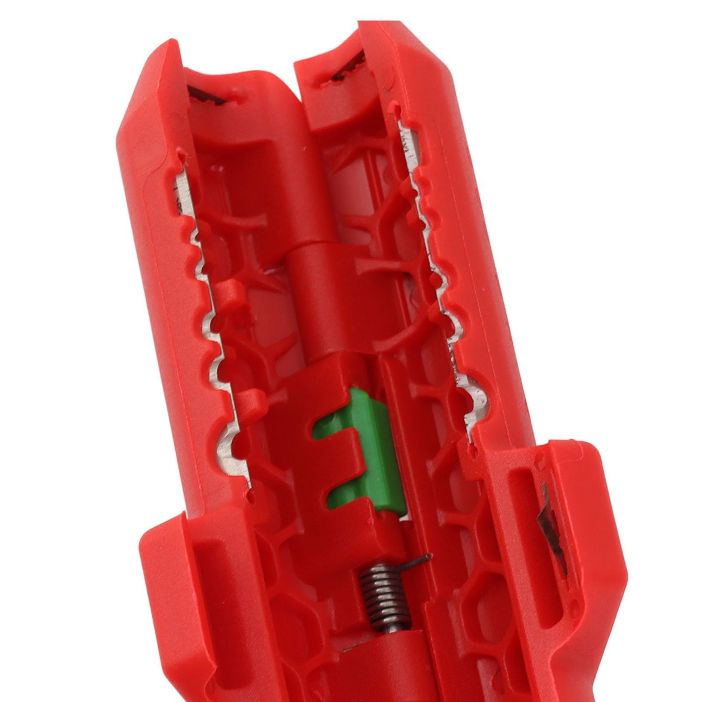 Universal Stripping Tool for Right-Handers,  Round Cable, Coax Cables, Data Cables, Wire Stripper, （red）