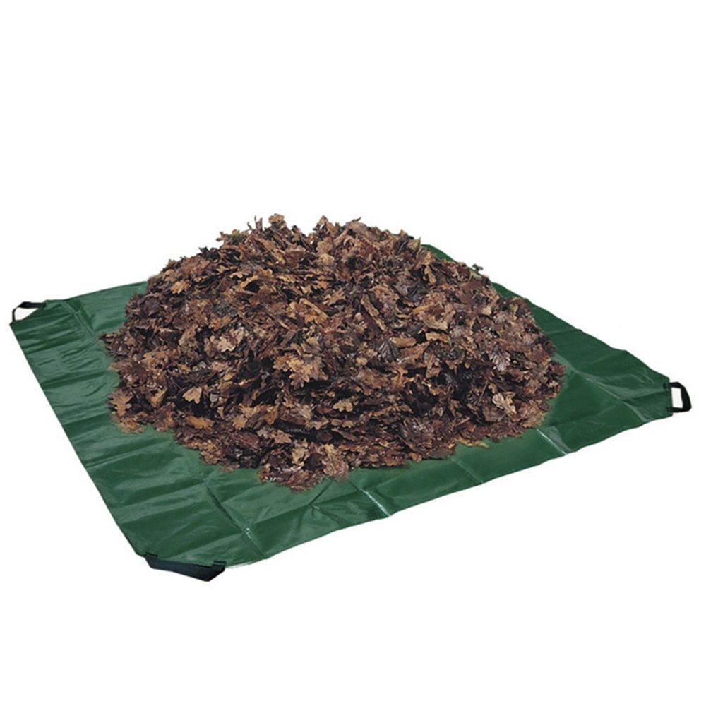 1.5x1.5m- Extra Strength for Easy Clean Ups - Forms into Bag - Best Leaf Tarp - Useful for Covering Bikes, Furniture, Etc.