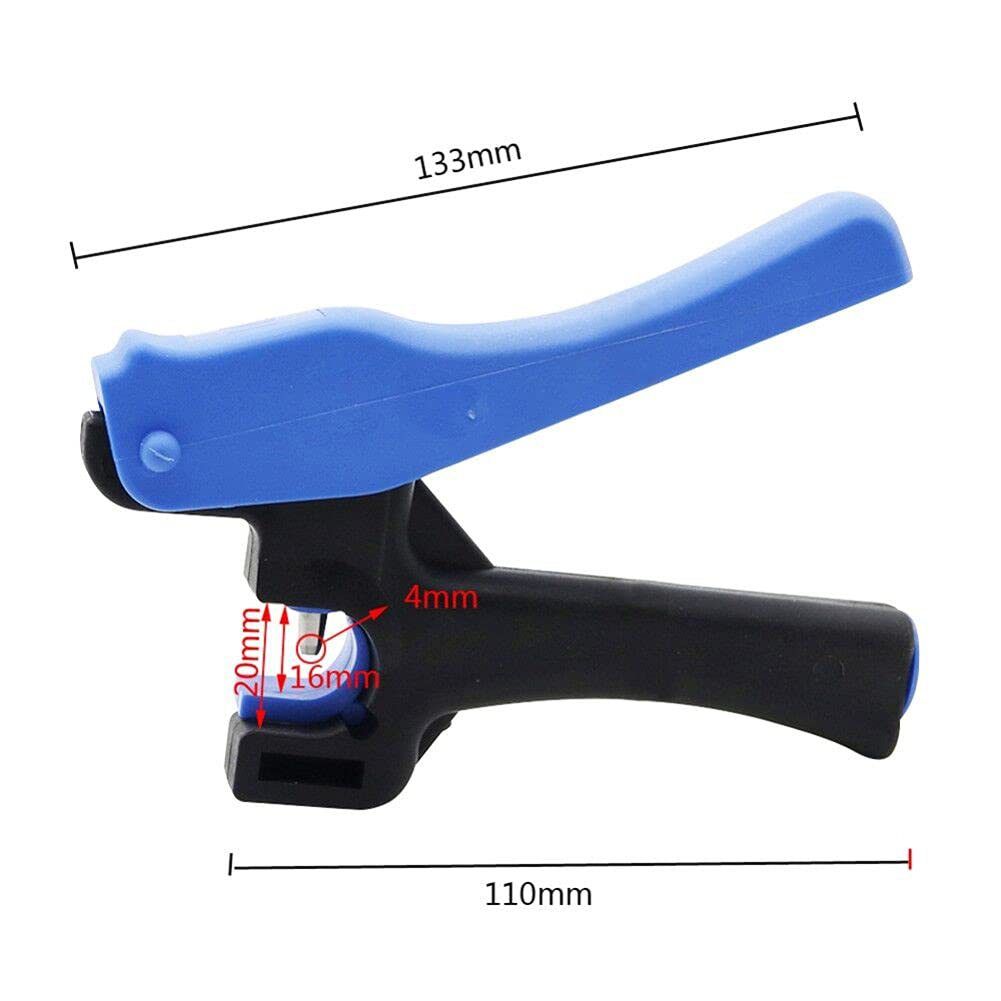 4 Pcs Drip Irrigation Tubing Hole Punch, Drip Tube Hole Punch Tool Outdoor Irrigation Pipe Hand Punch for 16/20mm Pipe Opening Punch
