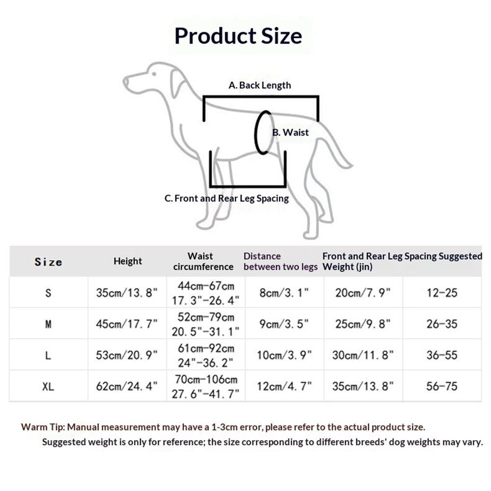 Full Body Lift Harness for Dogs,Canine Support Rehabilitation Dog Carrier Slings with Handles,Adjustable Lifting Straps Full Body Dog Lifting Harness (M)