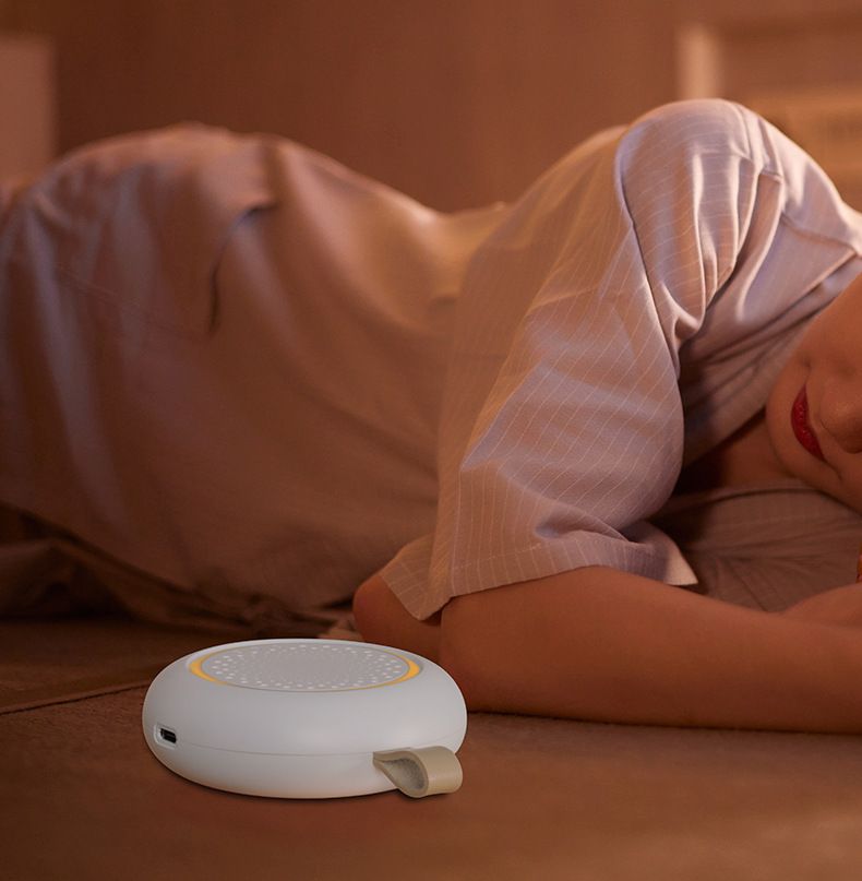 White Noise Sound Machine for New Baby & Adults –  Canceling Sound with Timer, Night Light & Rechargeable, for Sleeping & Travel