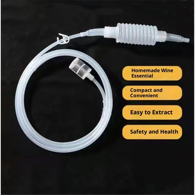 5pcs Syphon Tube Pipe Hose For Home Brew Wine Making Siphon Filter Soft Tube 1.6M for Wine Making Brewing