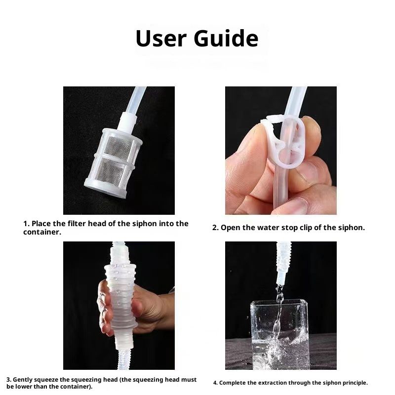 5pcs Syphon Tube Pipe Hose For Home Brew Wine Making Siphon Filter Soft Tube 1.6M for Wine Making Brewing