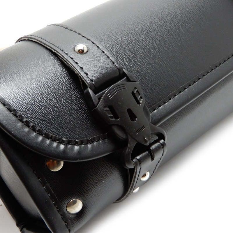 Motorcycle Handlebar Bag,Car Accessories Motorcycle Tool Bag,Pu Leather Motorcycles Fork Bag,Autobikes Side Bag with Straps,Motorcycles Bag,Autobike Storage Bag,Suitable for Most Autobike
