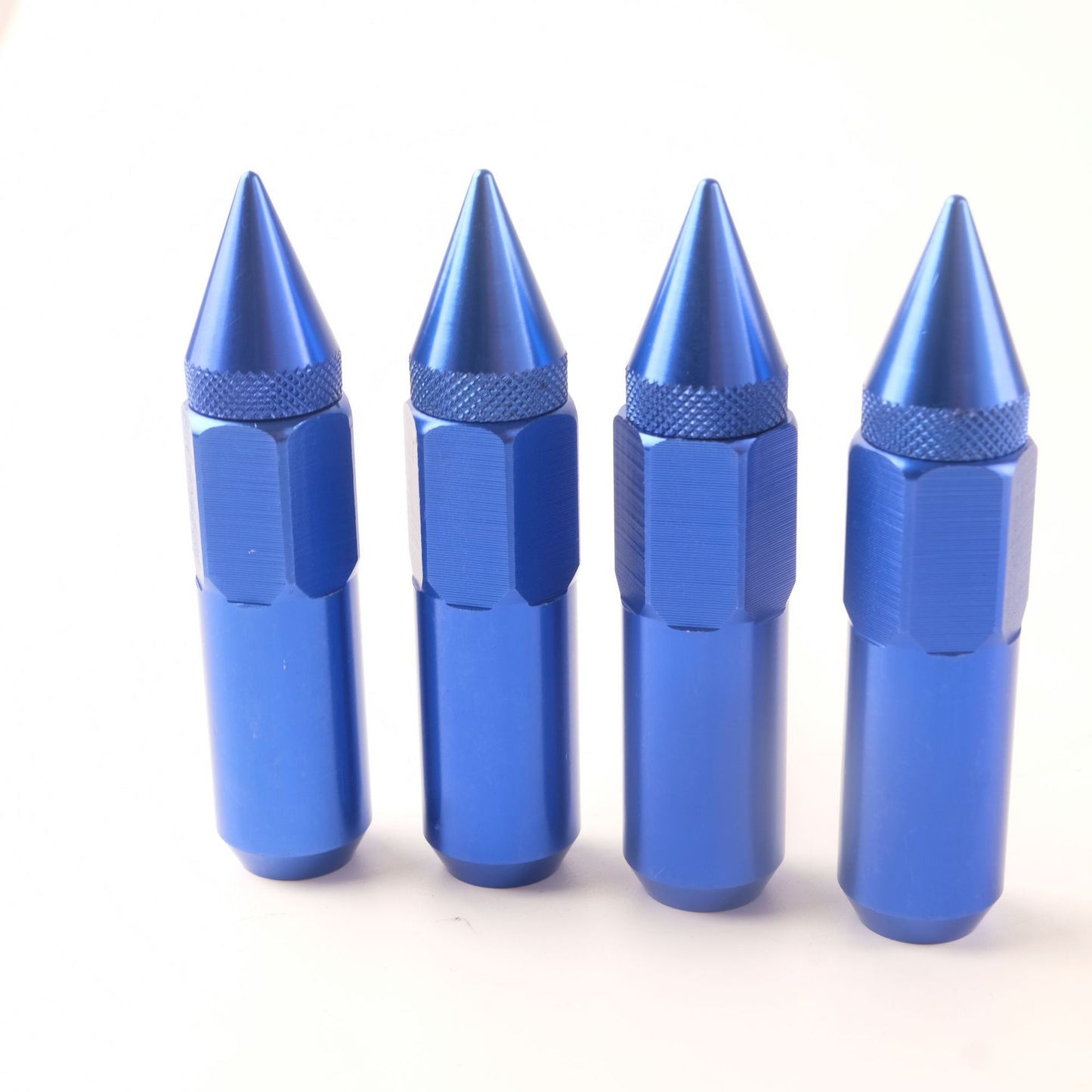 New 20PCS M12X1.5 Cap Spiked Extended Tuner 60mm Aluminum Wheels Rims Lug Nuts Chrome Nuts Lug,Spiked Lug nut
