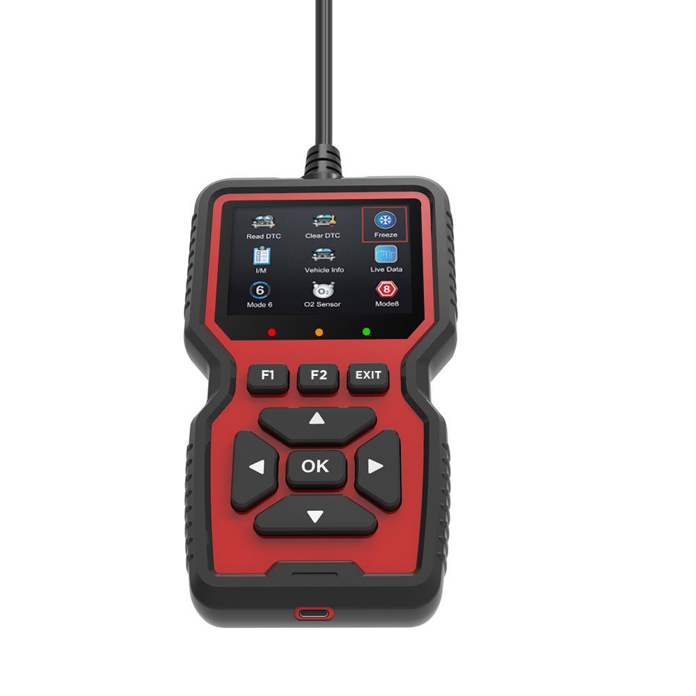 OBD2 Scanner Diagnostic Tool, Check Engine Code Reader OBD2 Scanner with Reset, Mode 6, Mode 8 & I/M Readiness, Auto Check Engine Light Car Diagnostic Scan Tool for All OBDII Car Since 1996