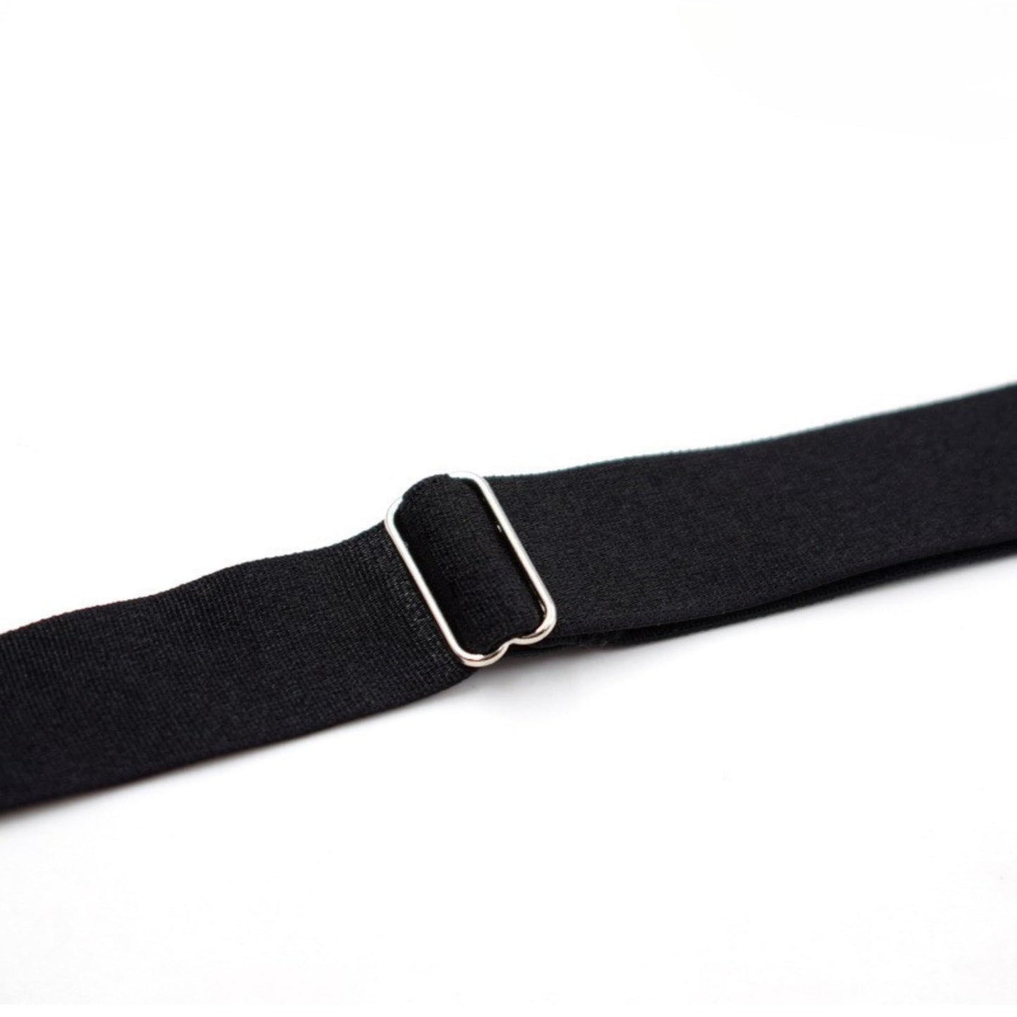 Mens Shirt Stays shirt garters for Men with Loops, 1 Pair, Elastic Black Shirt Garters, Keeps Shirts Tucked in All Day - Black