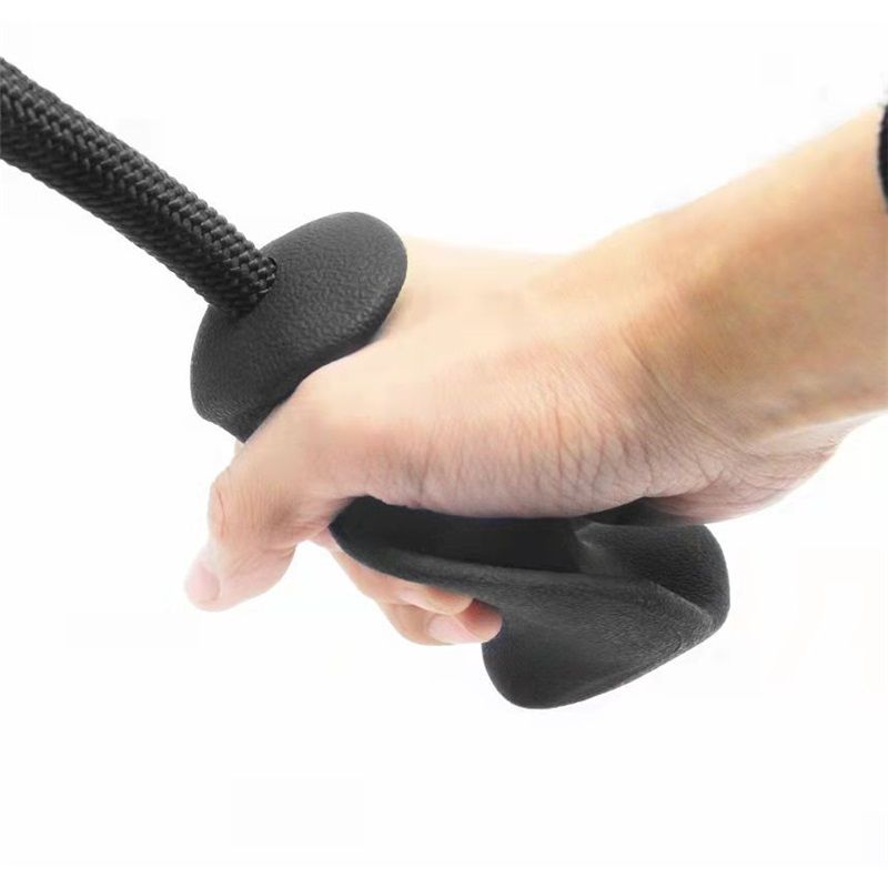 Tricep Rope with Ergonomic Handles, 32 Inch Tricep Pull Down Rope for Cable Machine, Pulley System, Triceps Rope Cable Attachment for Gym, Home