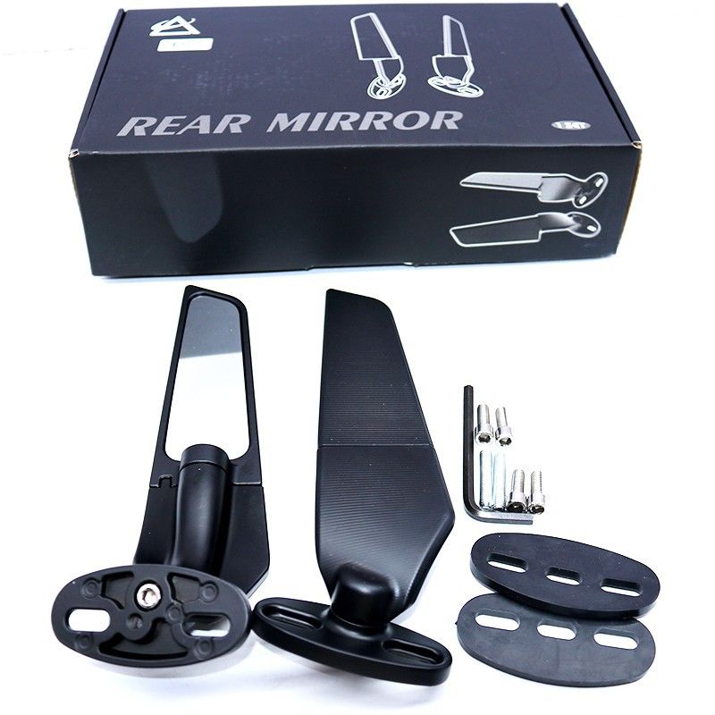 Racing Motorcycle Rear View Mirrors, Stealth Mirrors, Racing Motorcycle Mirrors,Modified Motorcycle Aerodynamic Wing