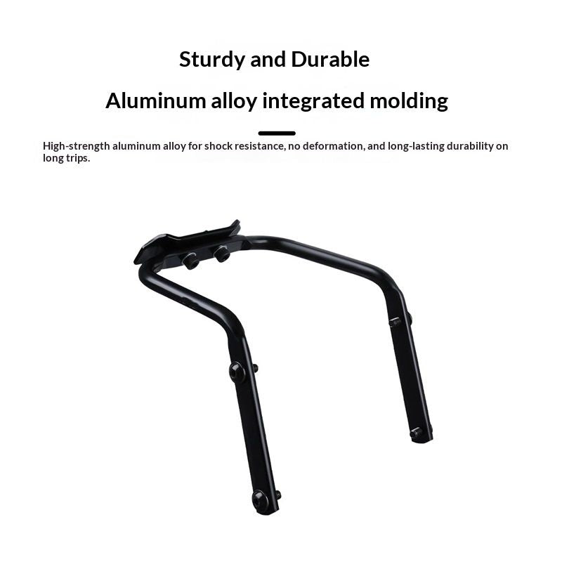 Bike Seat Bag Stabilizer, Anti-Shake Design with Dual Water Bottle Cage Mounts, Fits Most Road  black