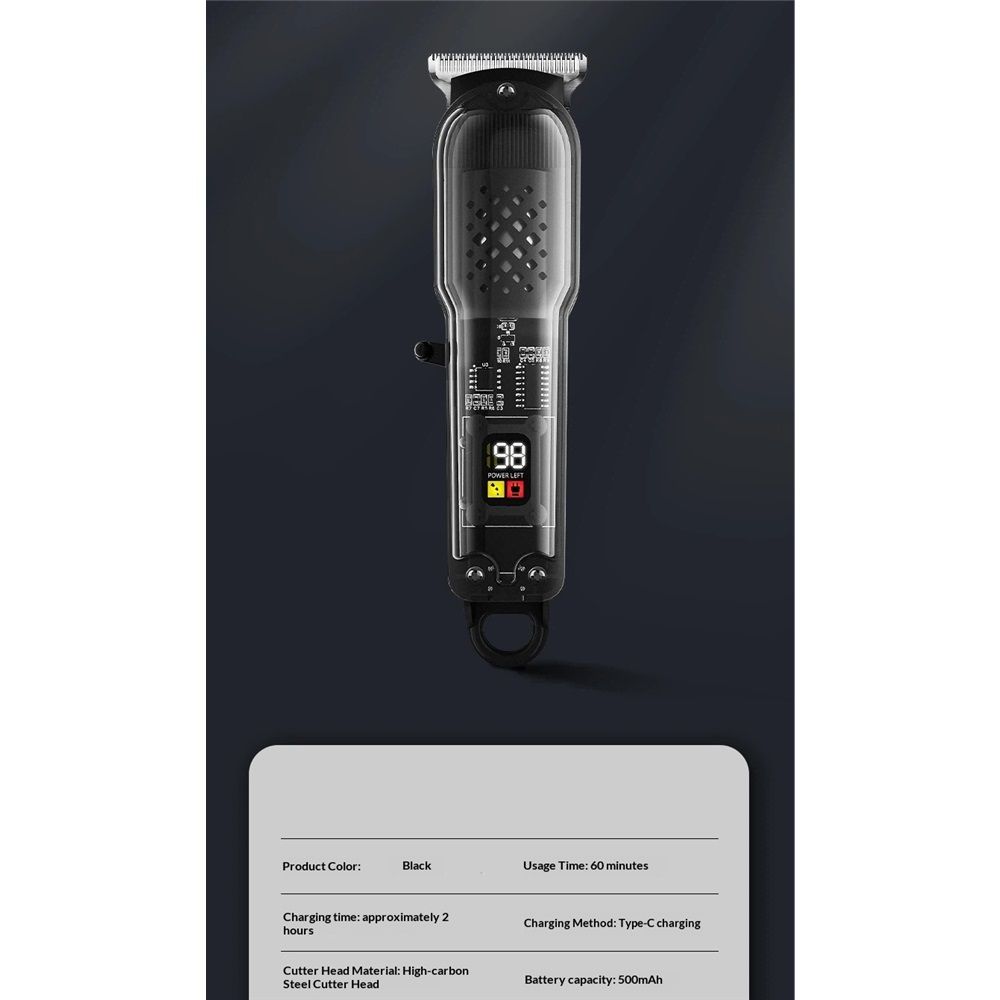Hair Clippers for Men,Professional Barber Clippers,Cordless&Corded Barber Clippers for Hair Cutting & Grooming Rechargeable Beard Trimmer