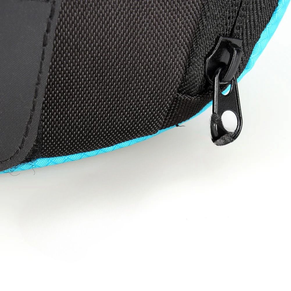 2 pack Saddle Bag Super Light Seat Saddle Bag Under-seat Zippered Opening Storage Bag for Most Kinds of (blue)