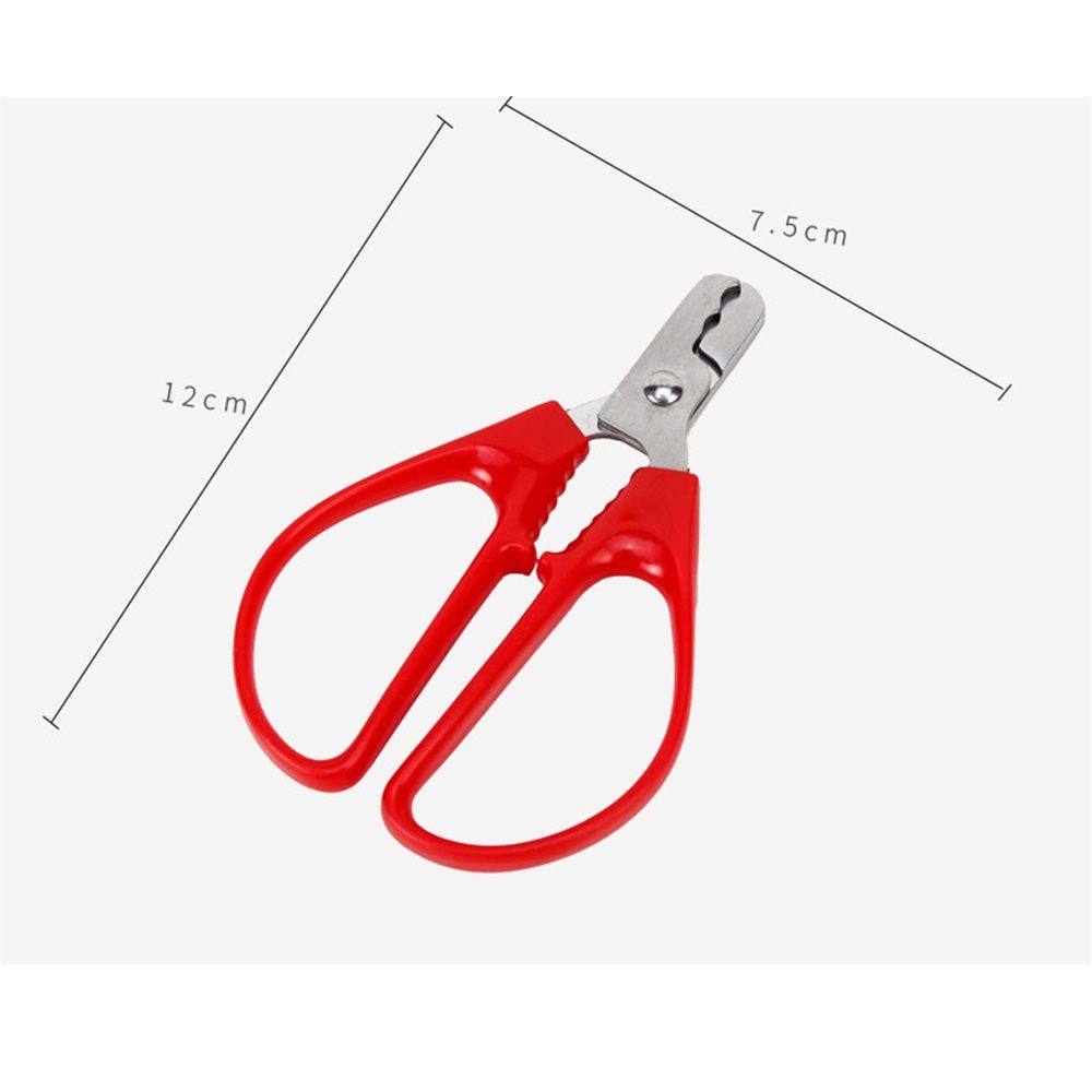 2 Pc Red Peeling The Shell Nut Shell Cracker Seed Pistachio Sheller Opener Peeling Pliers Nut Crackers Artifact Stainless Steel Convenience Hard Case Buster，Kitchen Utensils and Gadgets