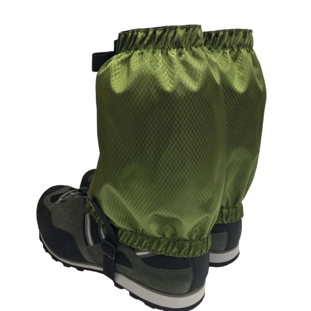 Leg Gaiter Waterproof Anti-Tear Ankle Gaiters Outdoor Hiking Walking Climbing Hunting Snow Legging Gaiters（Excluding shoes）