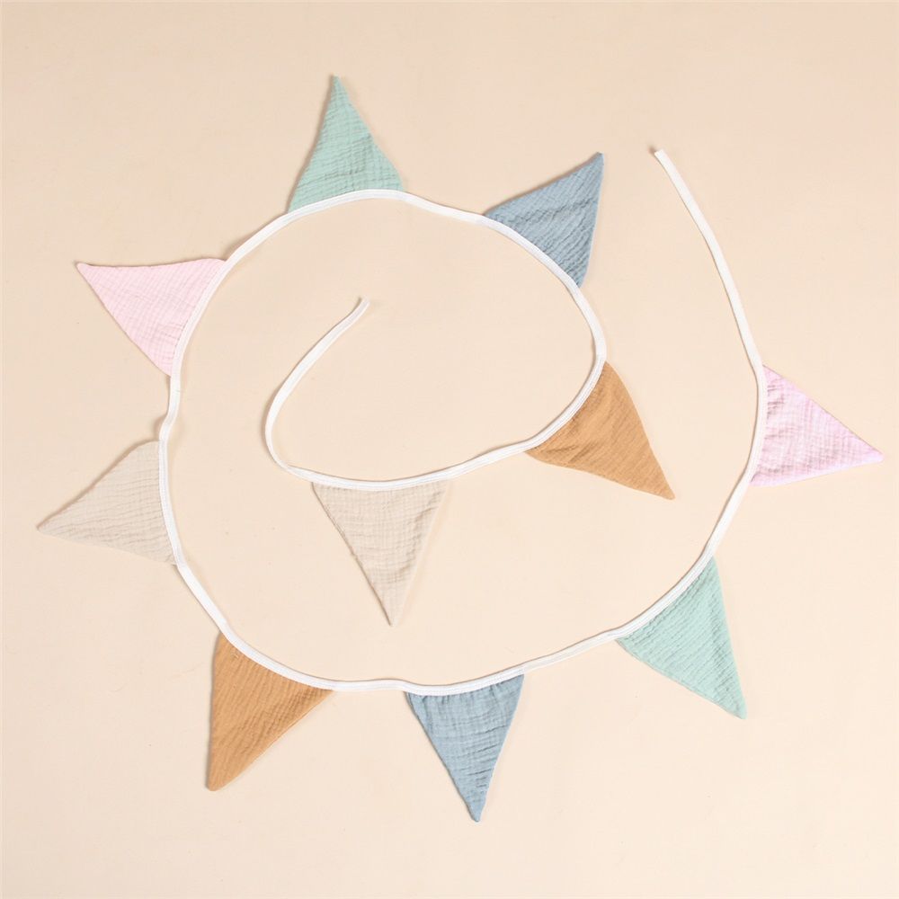 Playroom Pennant Banner Flags 10.26ft, Nursery Baby Girls Boys Banner Toddler Room Decor for Kids Bed Baby Shower Birthday Party Classroom, Nursery Double-Side Triangle Bunting Flag