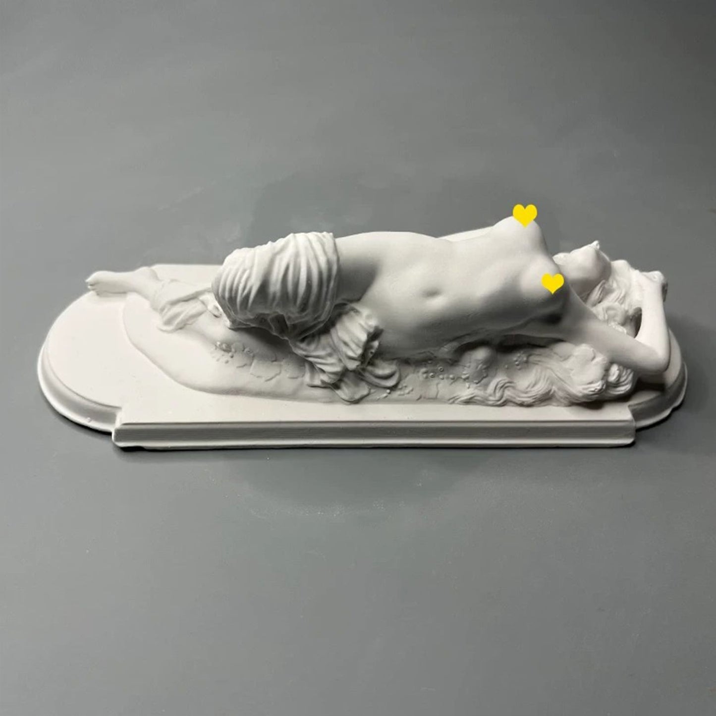 Nordic Retro Relief Roman European Figure Sculpture Plaster Statue - Artistic Home Decor for Shelf, Desk & Study, Perfect Gift for Art Lovers