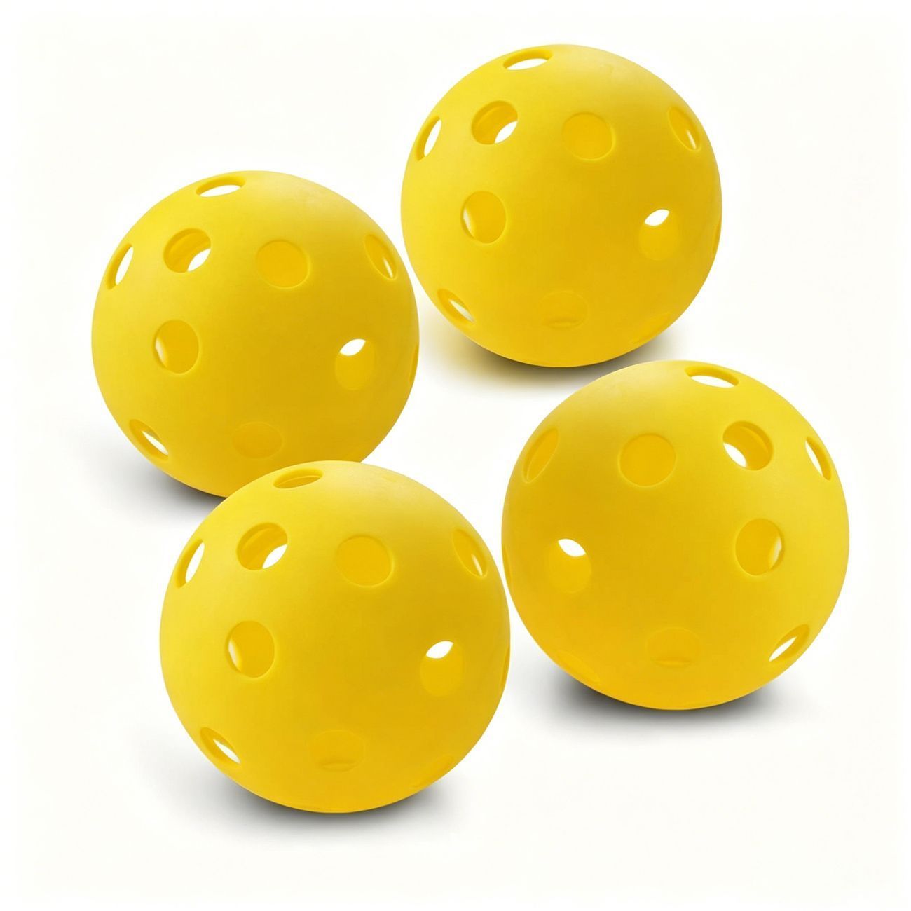 15-Pack 74mm Red Pickleballs 40-Holes