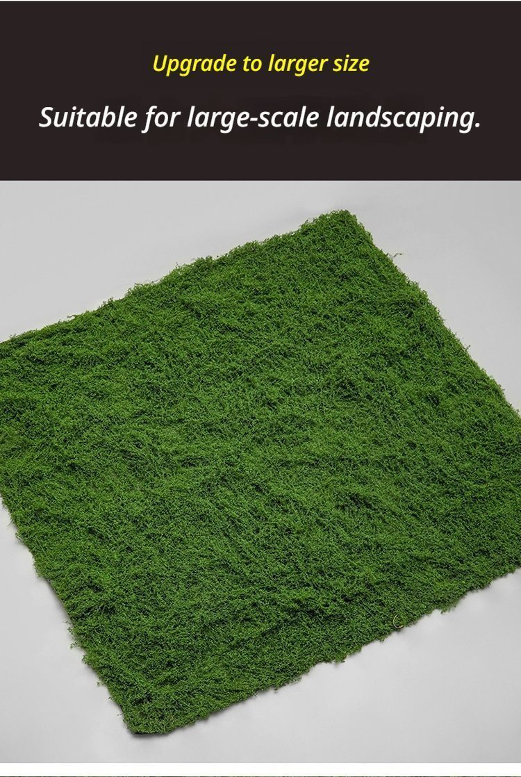 20g Artificial Light Green Filamentous Moss 10-Pack
