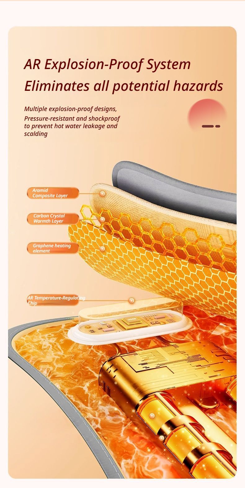 2nd Gen Hand Warmer - orange