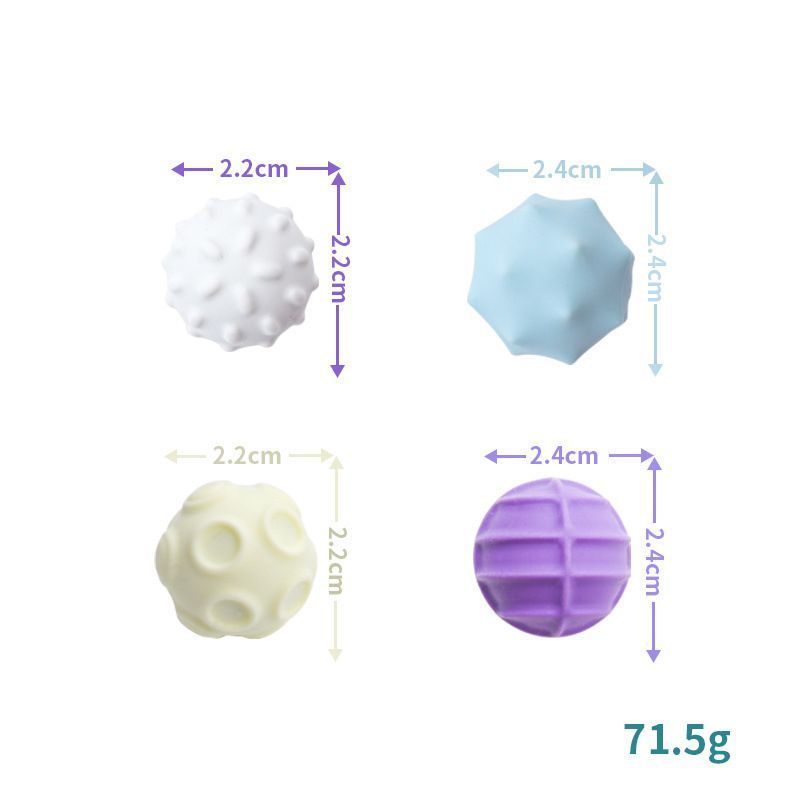 4-Pack Medium Random Candy Colors And Styles
