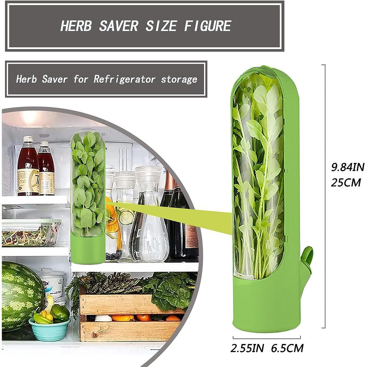 4Pcs Herb & Vegetable Fresh Storage Containers-Pink