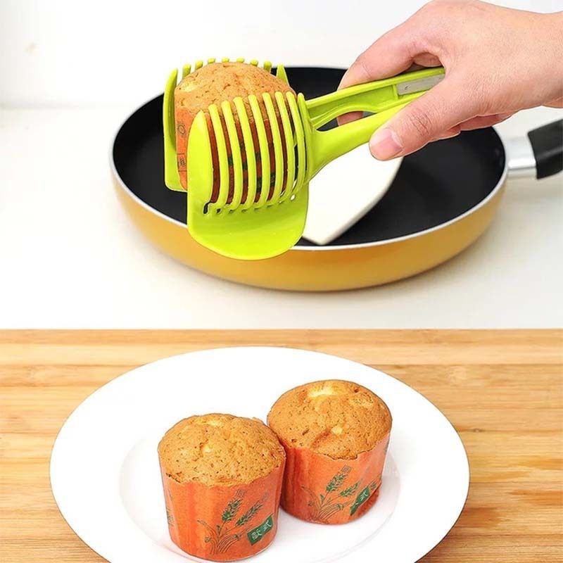 4Pcs  Multi-function Fruit Slicer Cutter Tool-Green