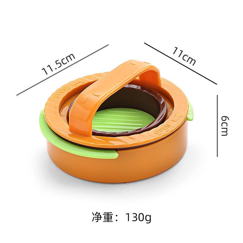 4Pcs Round Hamburger Patty Press Maker Tool Set