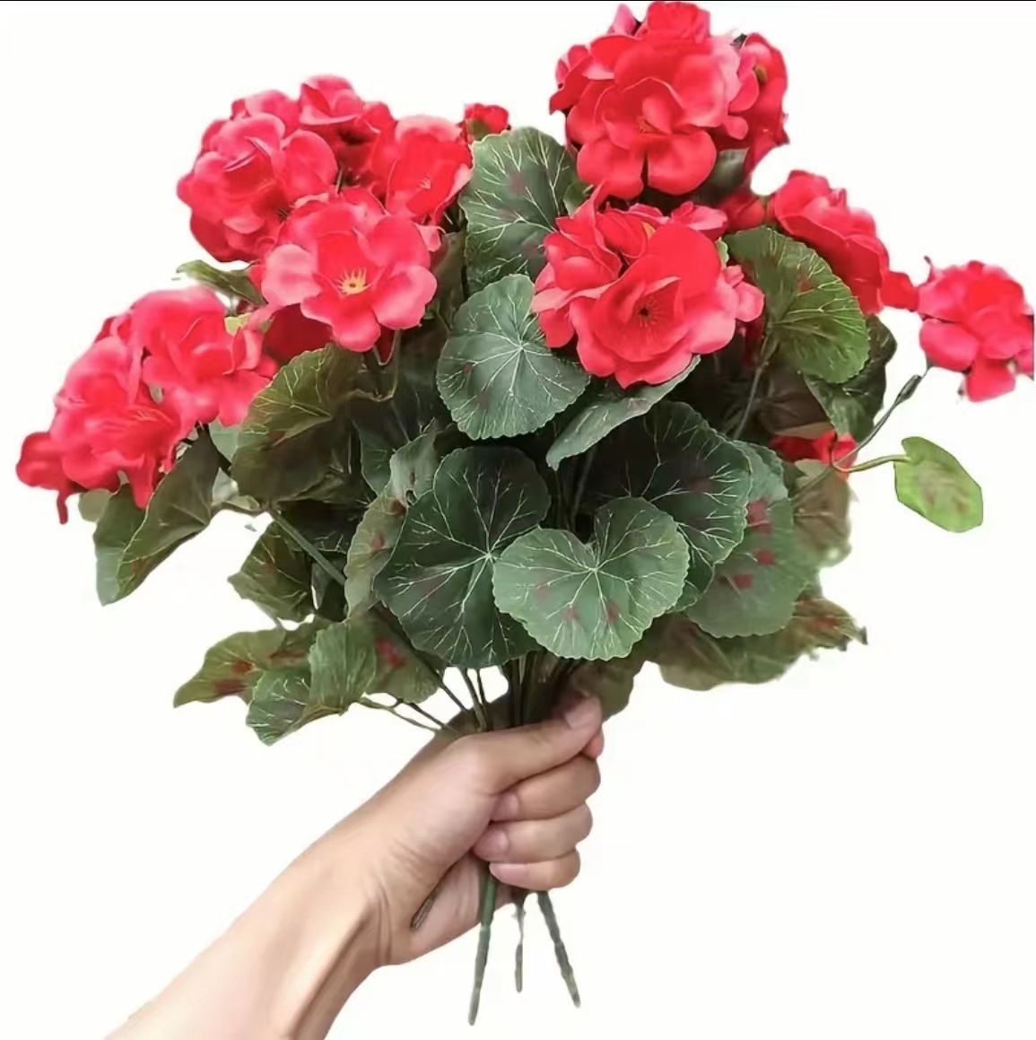 Artificial Flowers Red