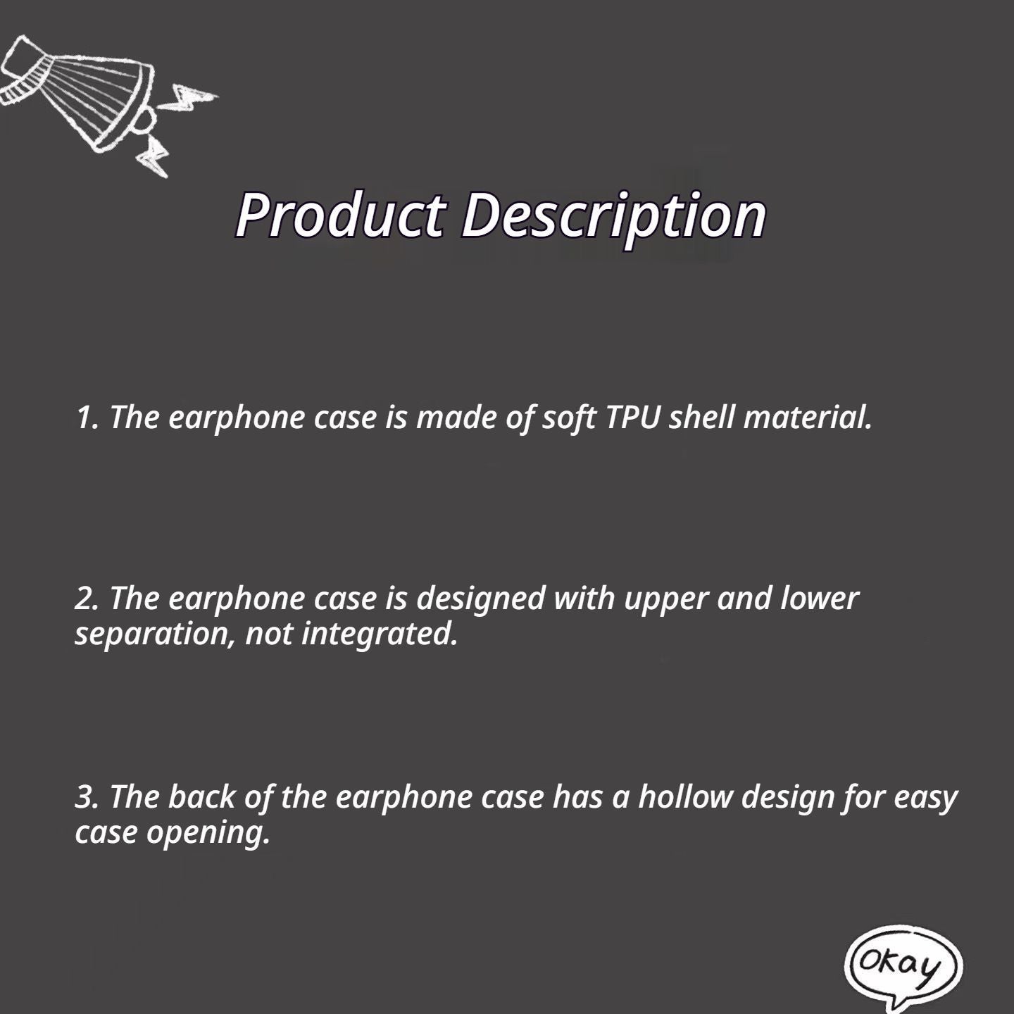 Bear AirPods Pro 2 Case + Keyring + Necklace