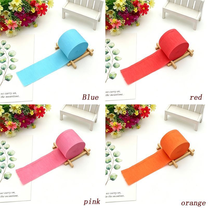 Colored Crepe Paper - Light pink,20Rolls