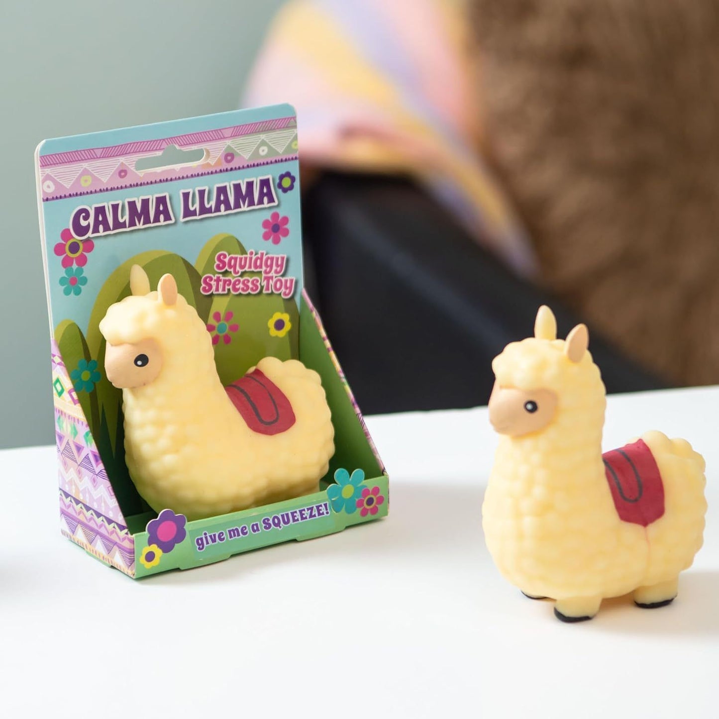 Cute Alpaca Squishy Stress Relief Toy 2-Pack