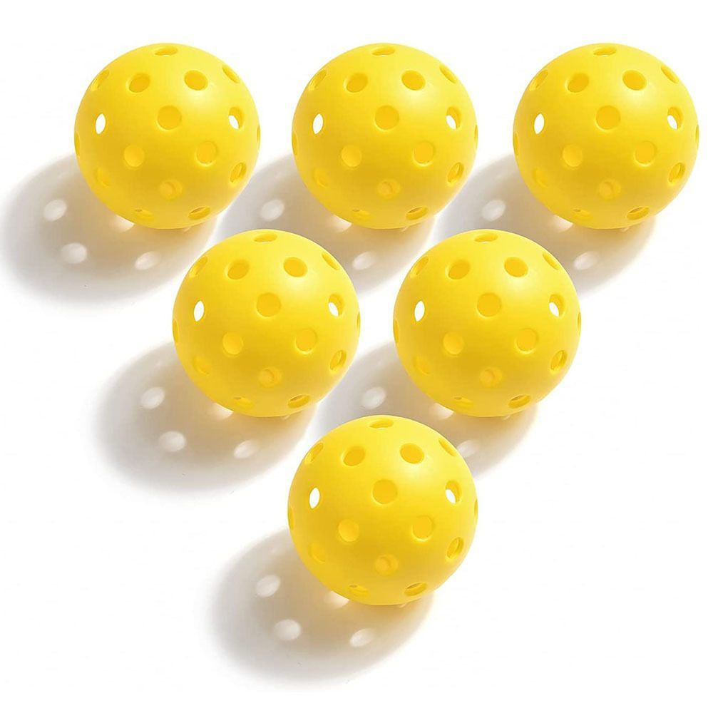 Durable Orange Pickleballs 40-Holes 12-Pack (Color Box)