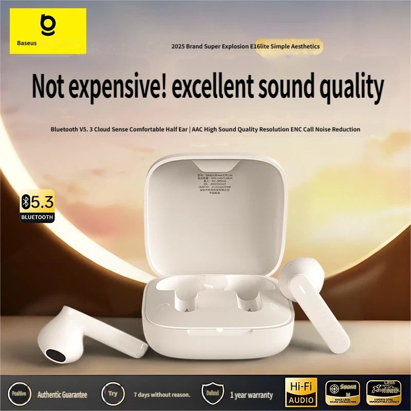 E16 Bluetooth headset-Blue