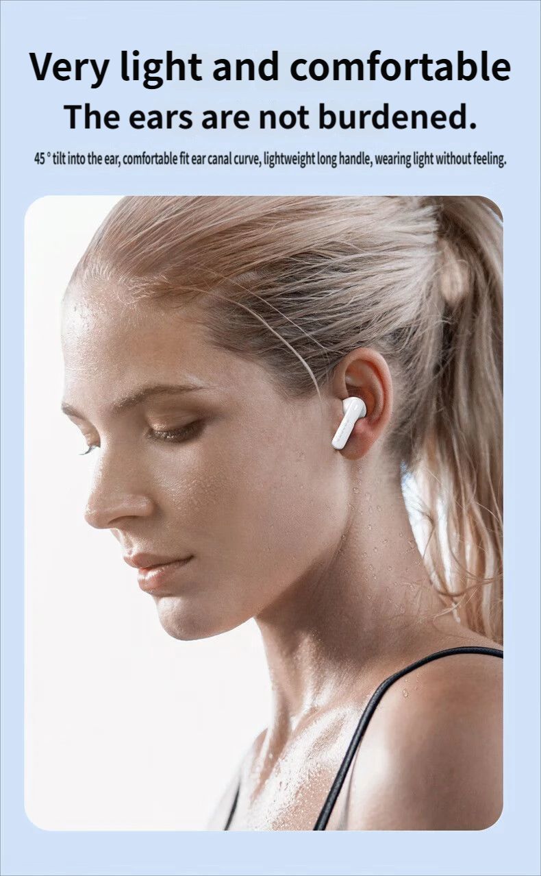 E16 Bluetooth headset-White