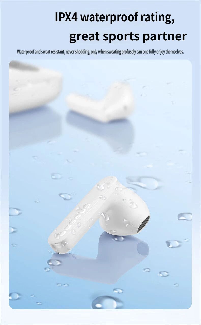 E16 Bluetooth headset-White