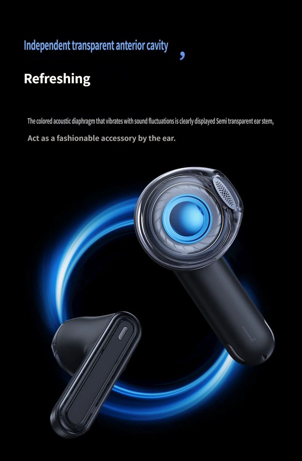 E5x Bluetooth headset-Black