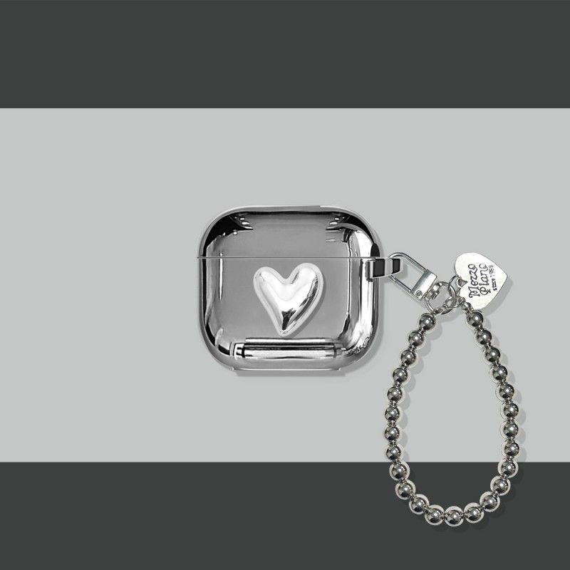 Electroplated 3D Heart + Bracelet Apple AirPods 3