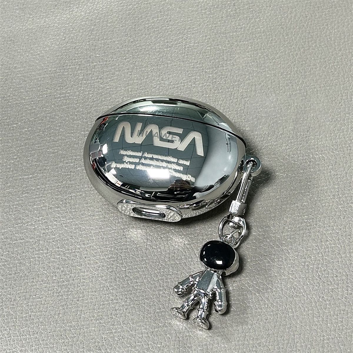 Electroplated single shell + matching coloured ring AirPods 1