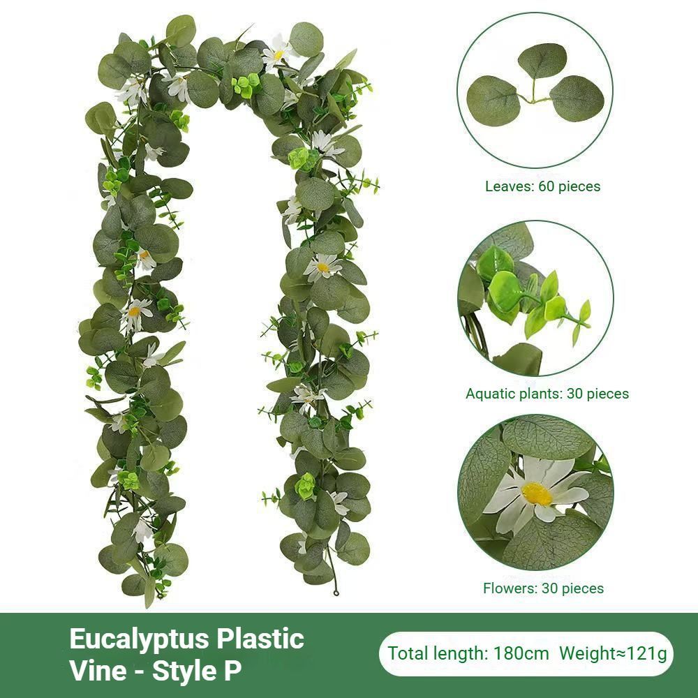 Eucalyptus Rattan - 36 Heads-A