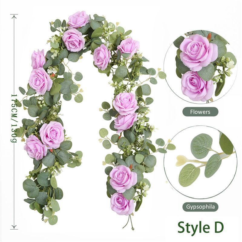 Eucalyptus with Flowers - C