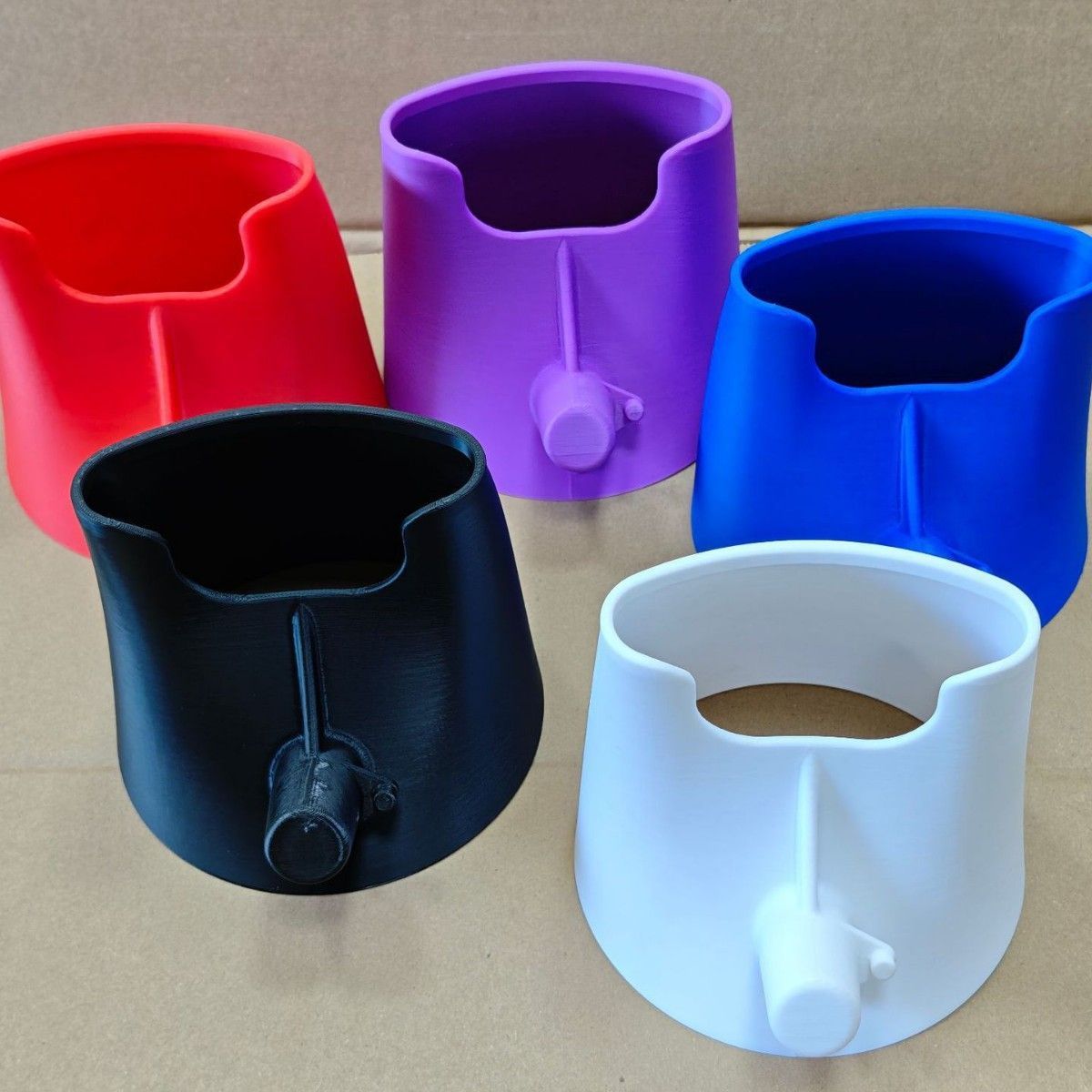Flour Hopper Vertical Mixer-Black