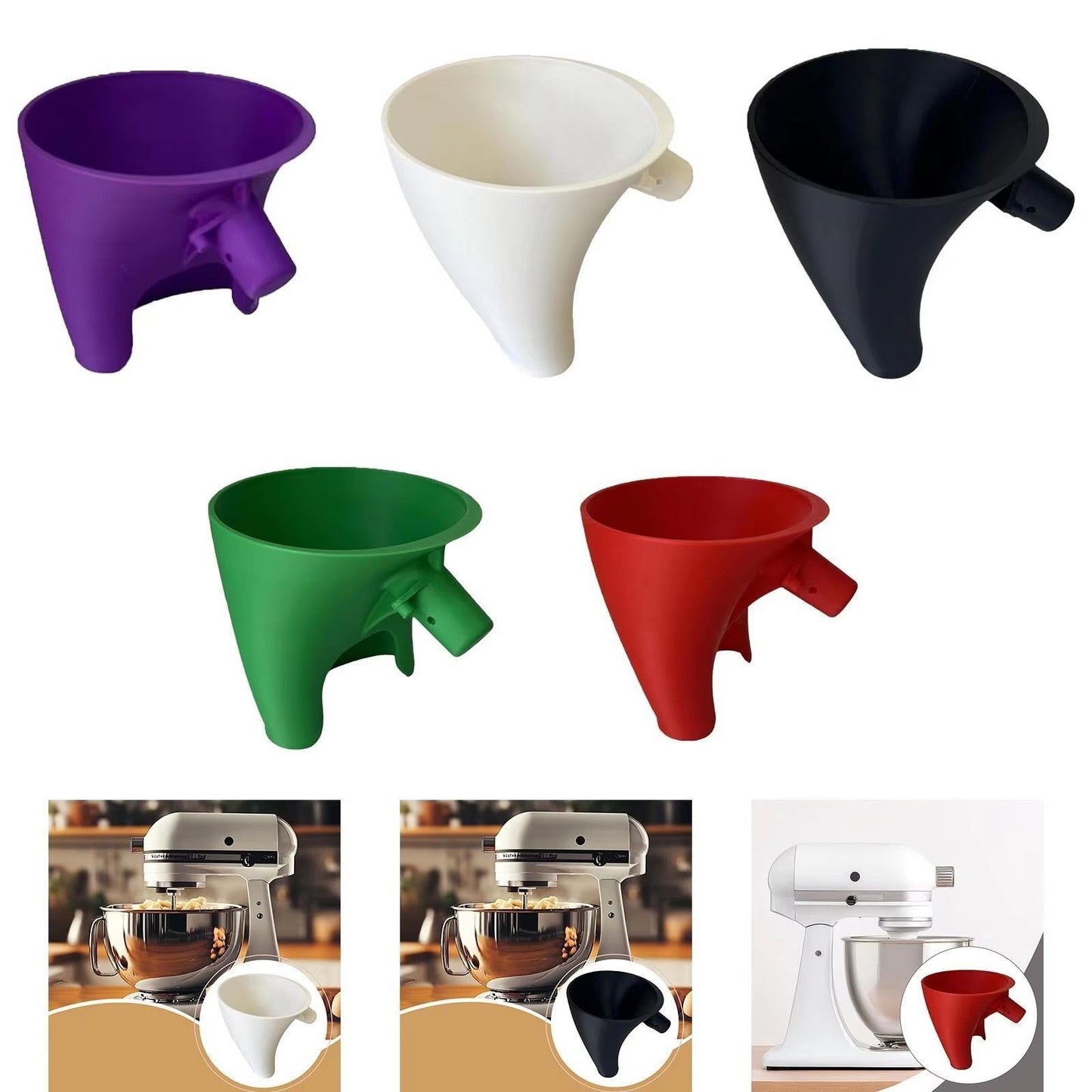 Flour Hopper Vertical Mixer-Green