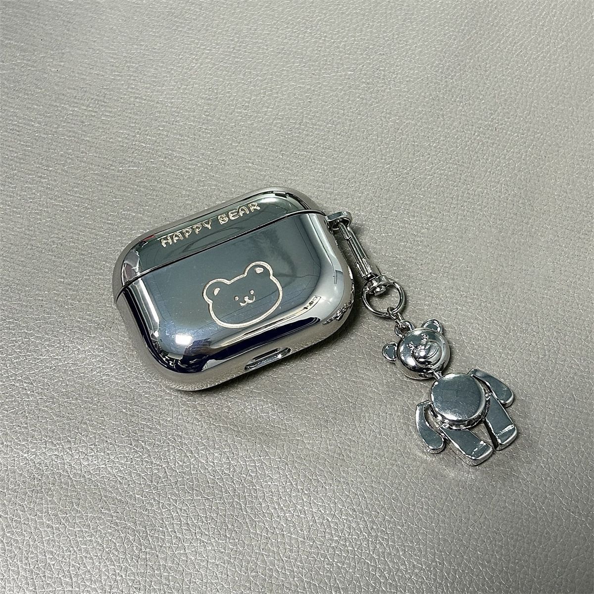 Laser Engraved Smiley with a Ring Apple AirPods pro